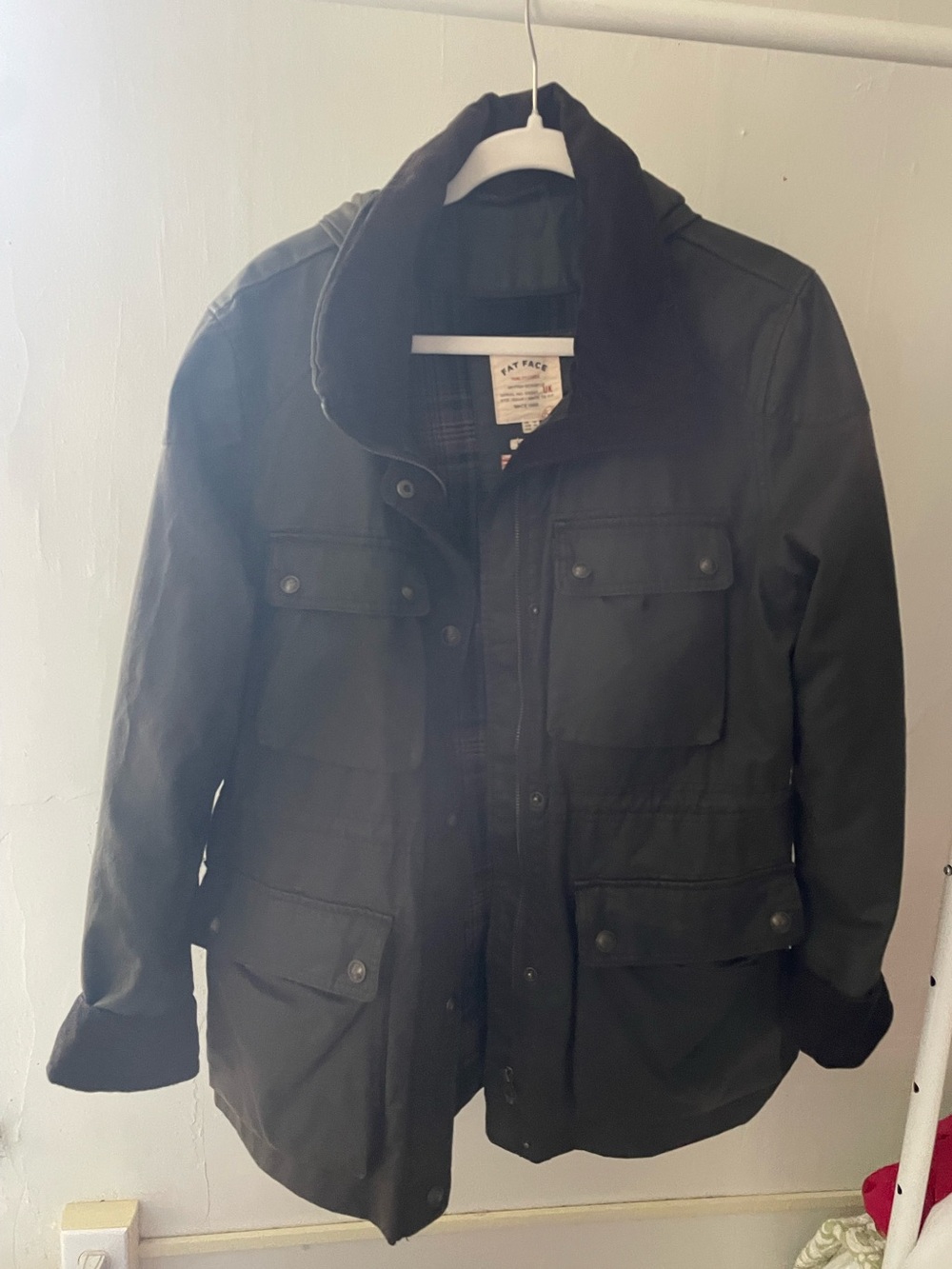 Women’s Fatface waxed barn coat